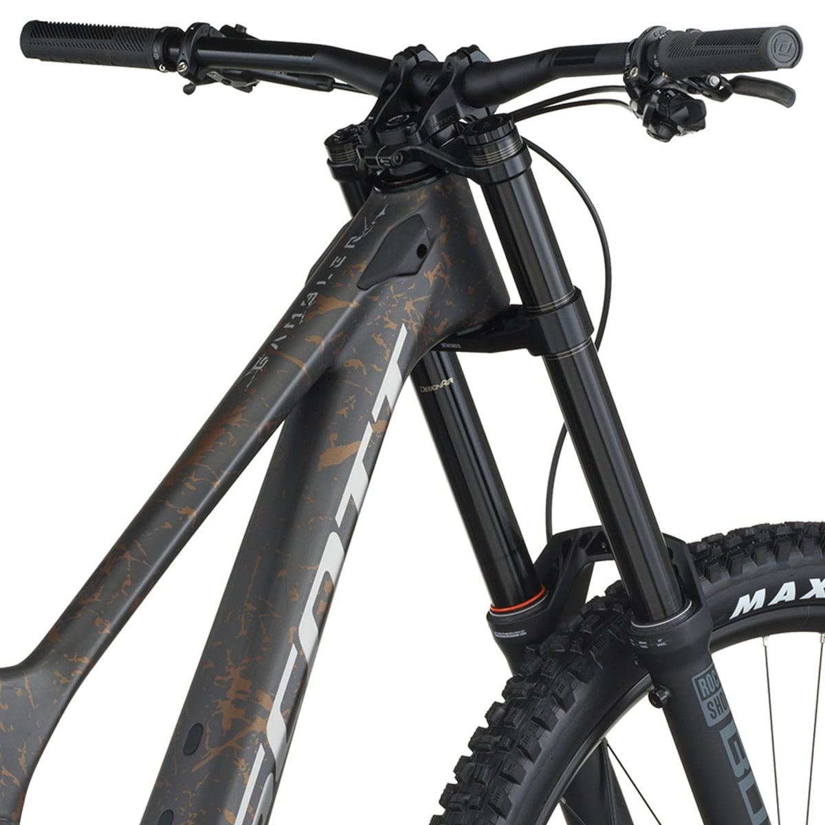 Scott Gambler 10 2026 Carbon Black/Crackle Bronze #8