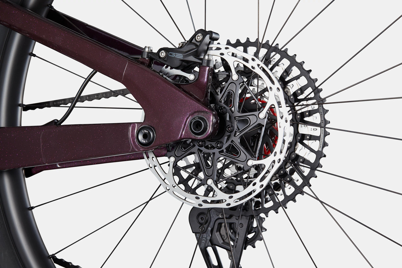 Bicicletas Trail Habit Carbon LTD Cannondale 2024 Tinted Purple #9