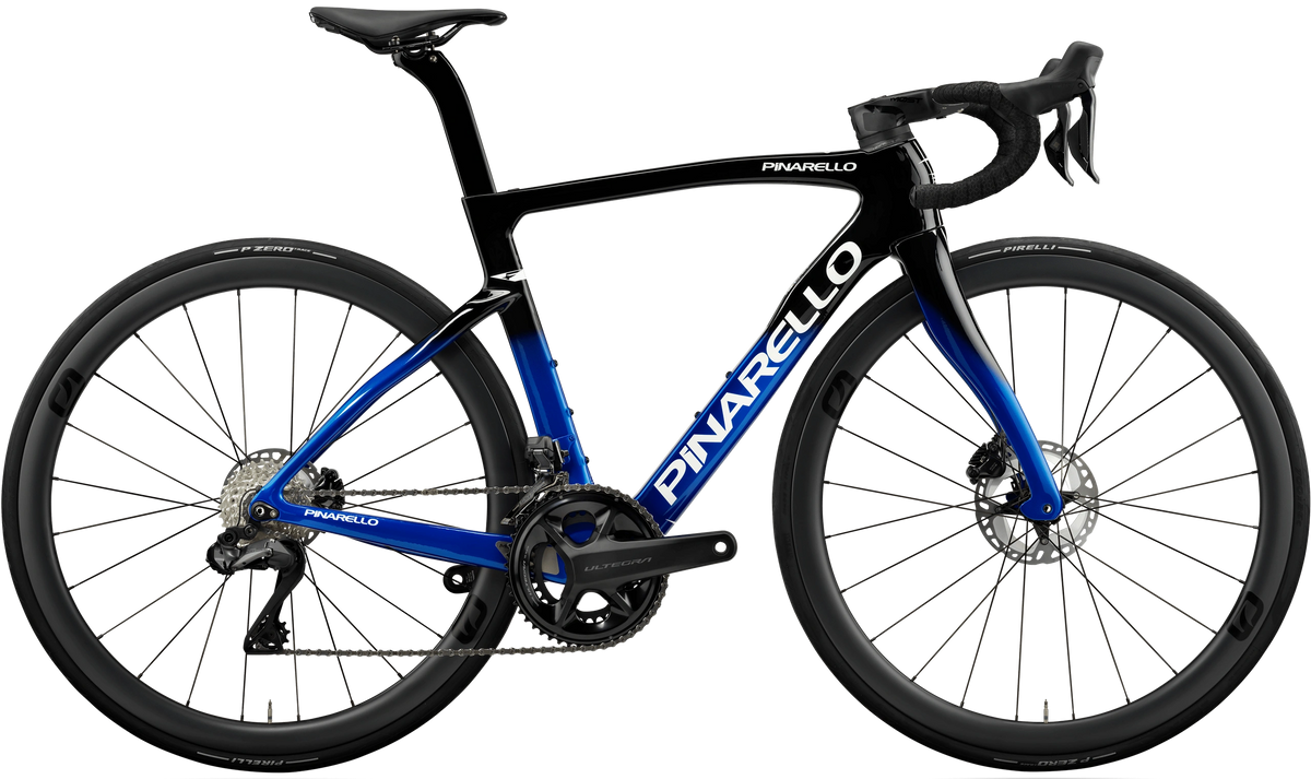 Bicykle Pinarello F7 DT Swiss A1800 Spline E310-Fastest Blue Ultegra Di2 12v