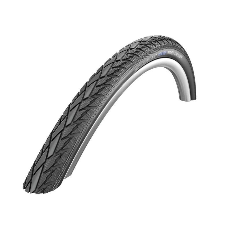 Cubierta Schwalbe Road Cruiser HS377 K-Guard TwinSkin SBC Rígida Negro Reflectante