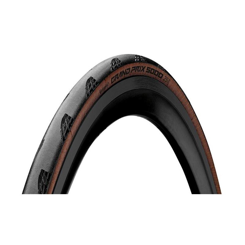 Cubierta Continental Grand Prix 5000 700 Plegable Negro/Transparente