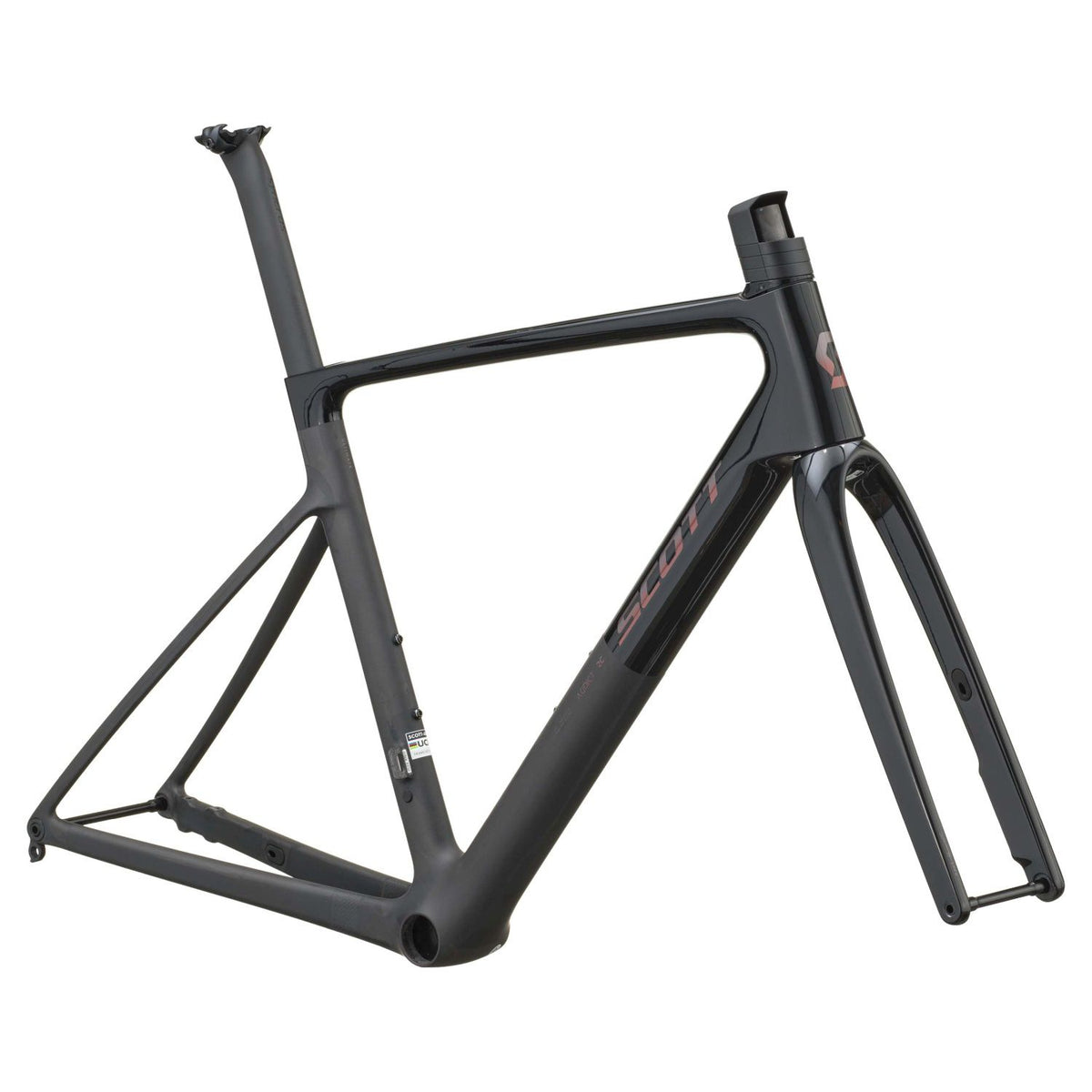 Cuadro Scott Addict RC Ultimate 2027 Piano Black/Carbon Black