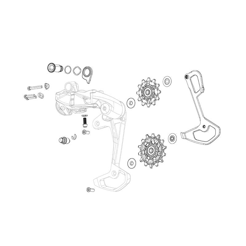 Kit Tornillos Cambio Sram Red eTap AXS
