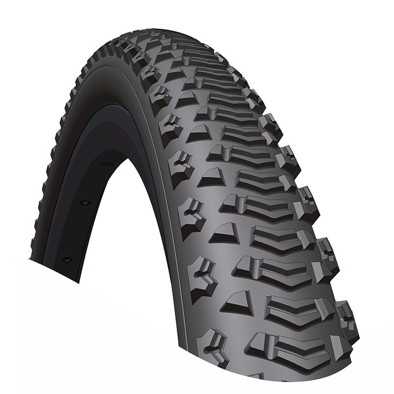 Cubierta Rubena Acris V60 26x1.90 Classic Reflectante Negro