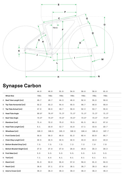 Synapse Carbon 3 SmartSense Cannondale 2025 Cashmere #8